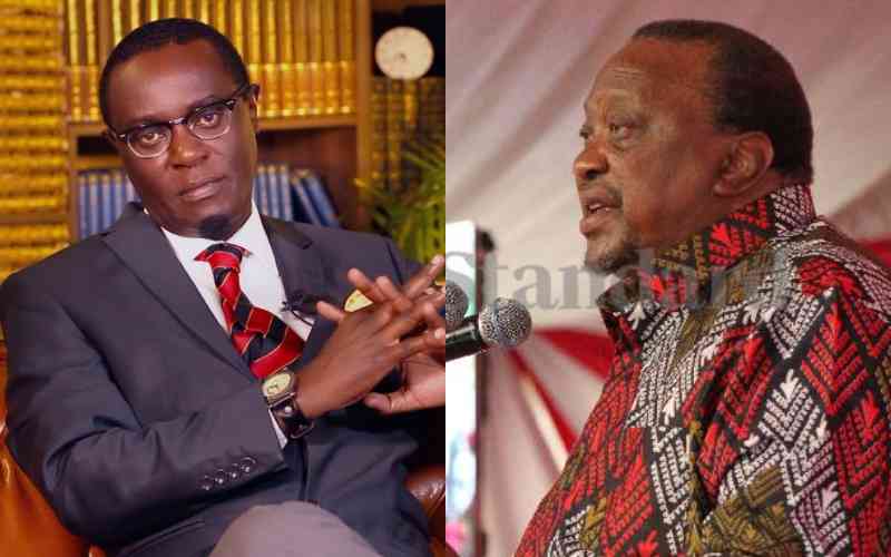 How Mutahi Ngunyi turned from Uhuru's adviser and defender to heckler How Mutahi Ngunyi turned from Uhuru's adviser and defender to heckler