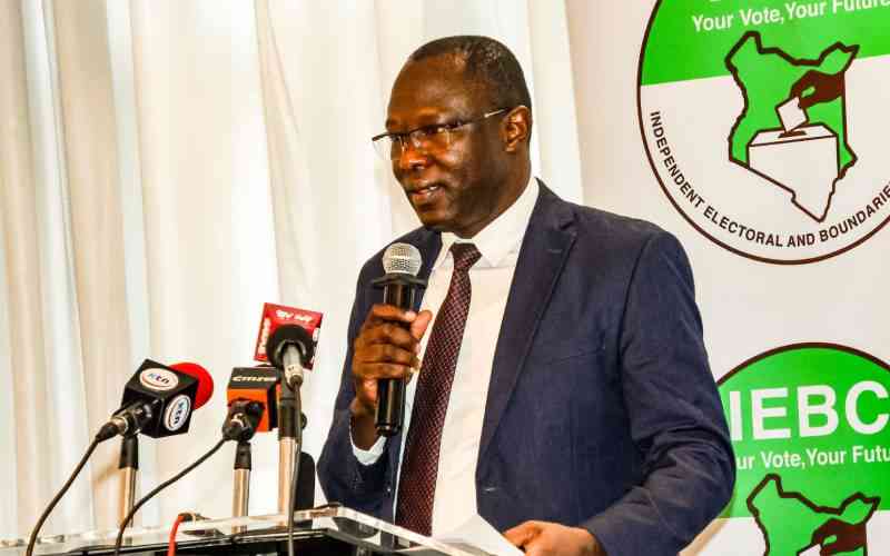 IEBC warns political actors against trying to influence election officials IEBC warns political actors against trying to influence election officials