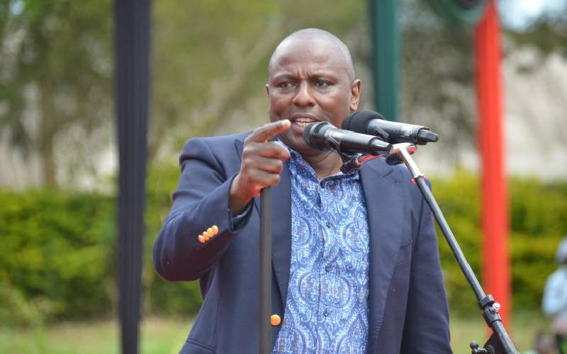 Ichung'wah hits back at Nyoro on corruption, privatisation claims Ichung'wah hits back at Nyoro on corruption, privatisation claims