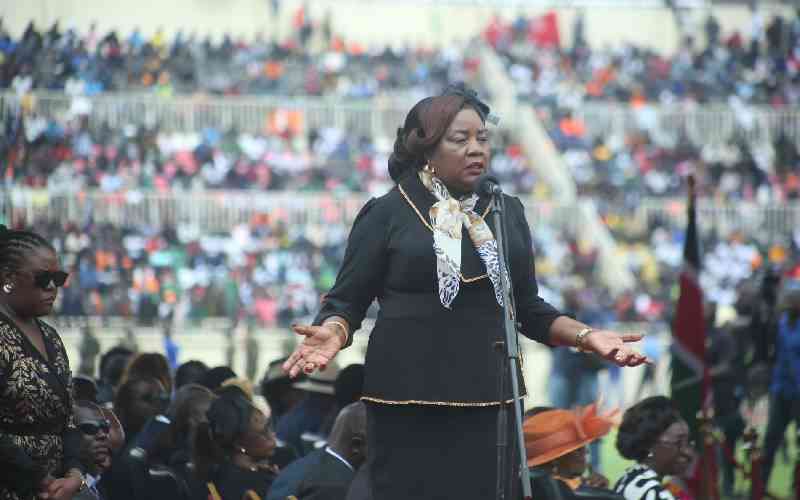 Ida quietly shapes ODM succession amid rising party leadership clash Ida quietly shapes ODM succession amid rising party leadership clash