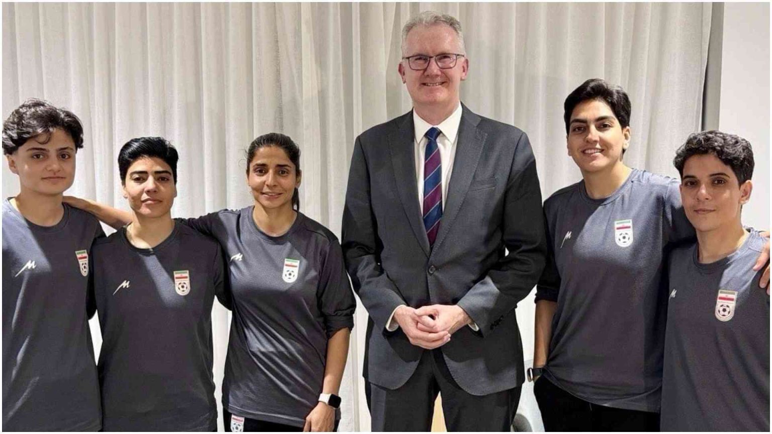 Iran women's football stars granted asylum in Australia after Trump intervention