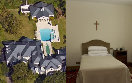 Joel Osteen's luxurious mansion draws comparison to Pope Francis' humble room