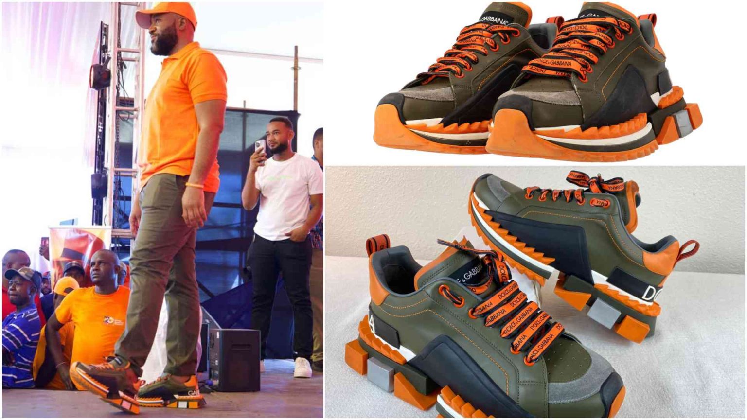 Joho steps out in Sh116,000 Dolce Gabbana Super King sneakers for ODM at 20 celebrations Joho steps out in Sh116,000 Dolce Gabbana Super King sneakers for ODM at 20 celebrations
