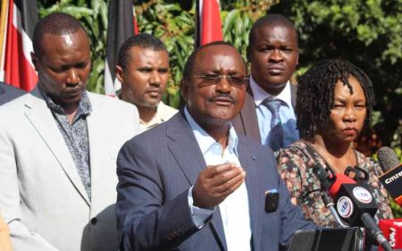 Kalonzo accuses government of plotting to rig elections