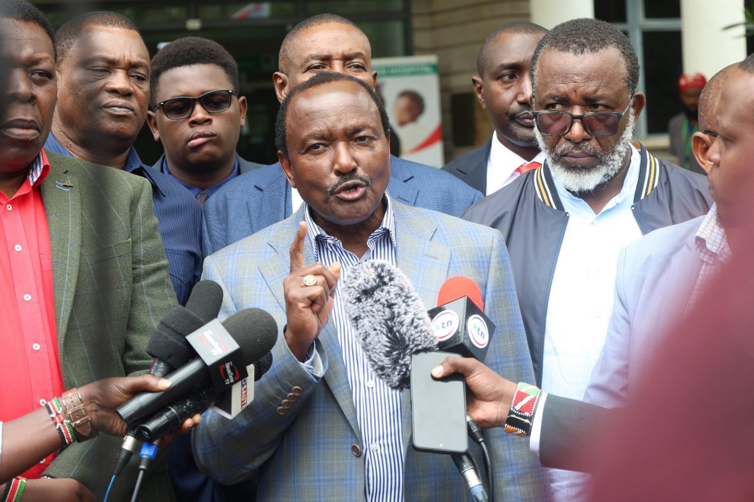 Kalonzo slams police claim that Juja MP Koimburi staged his abduction