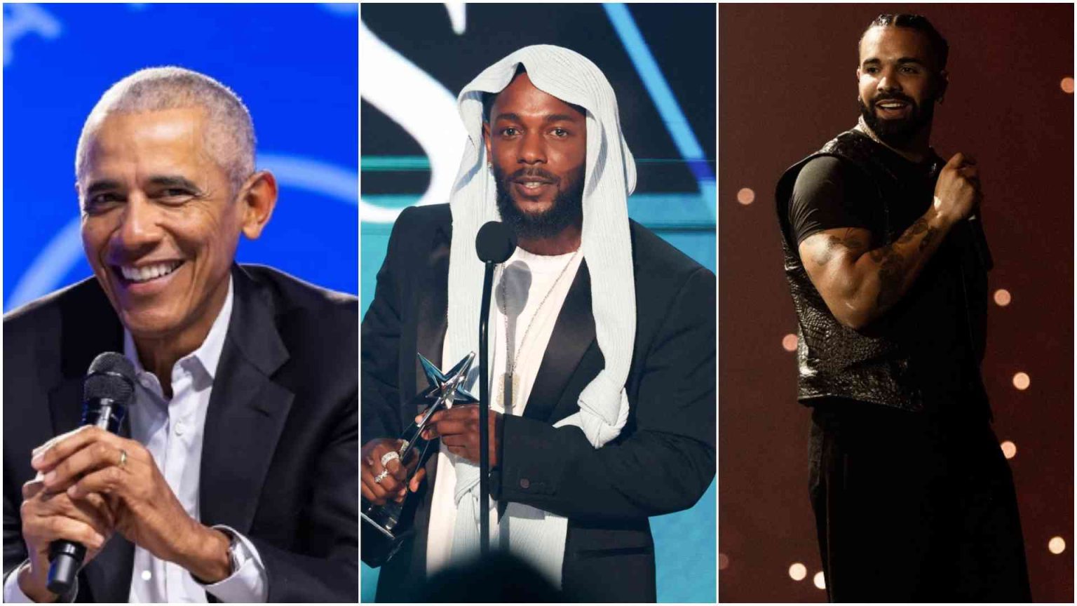 Kendrick Lamar, Drake, Burna Boy dominate Barack Obama's favourite 2025 playlist