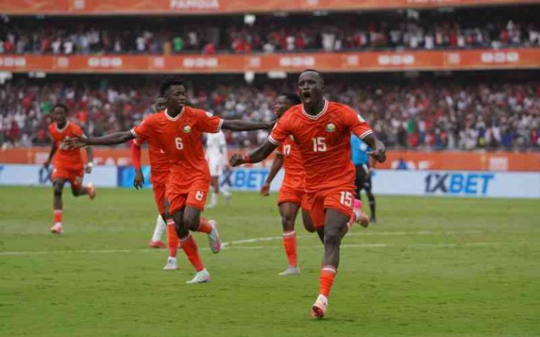 Kenya ends a decade-long dry spell against Morocco