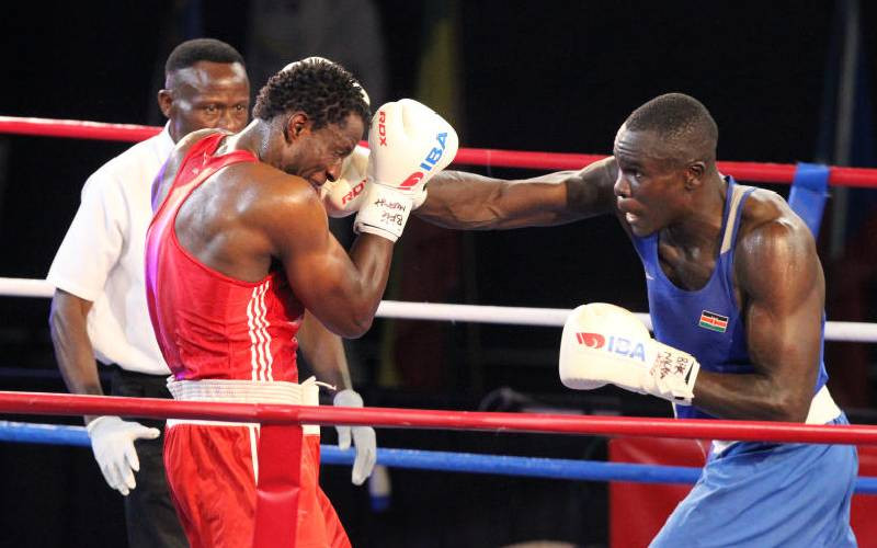 Kenyan boxers decry harsh weather Kenyan boxers decry harsh weather