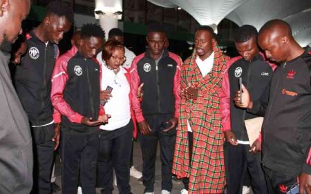 Kenyan players fly out for trials in Egypt