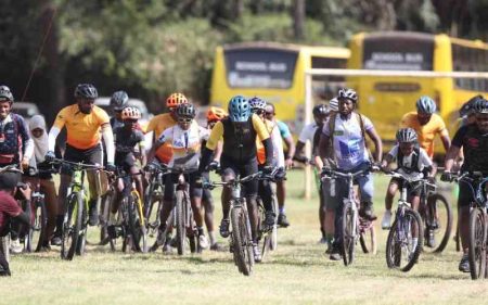 Kenyan riders find it hard to tackle tricky coastal trails
