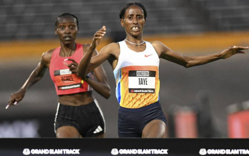 Kenyan stars post mixed results in Kingston Grand Slam Track