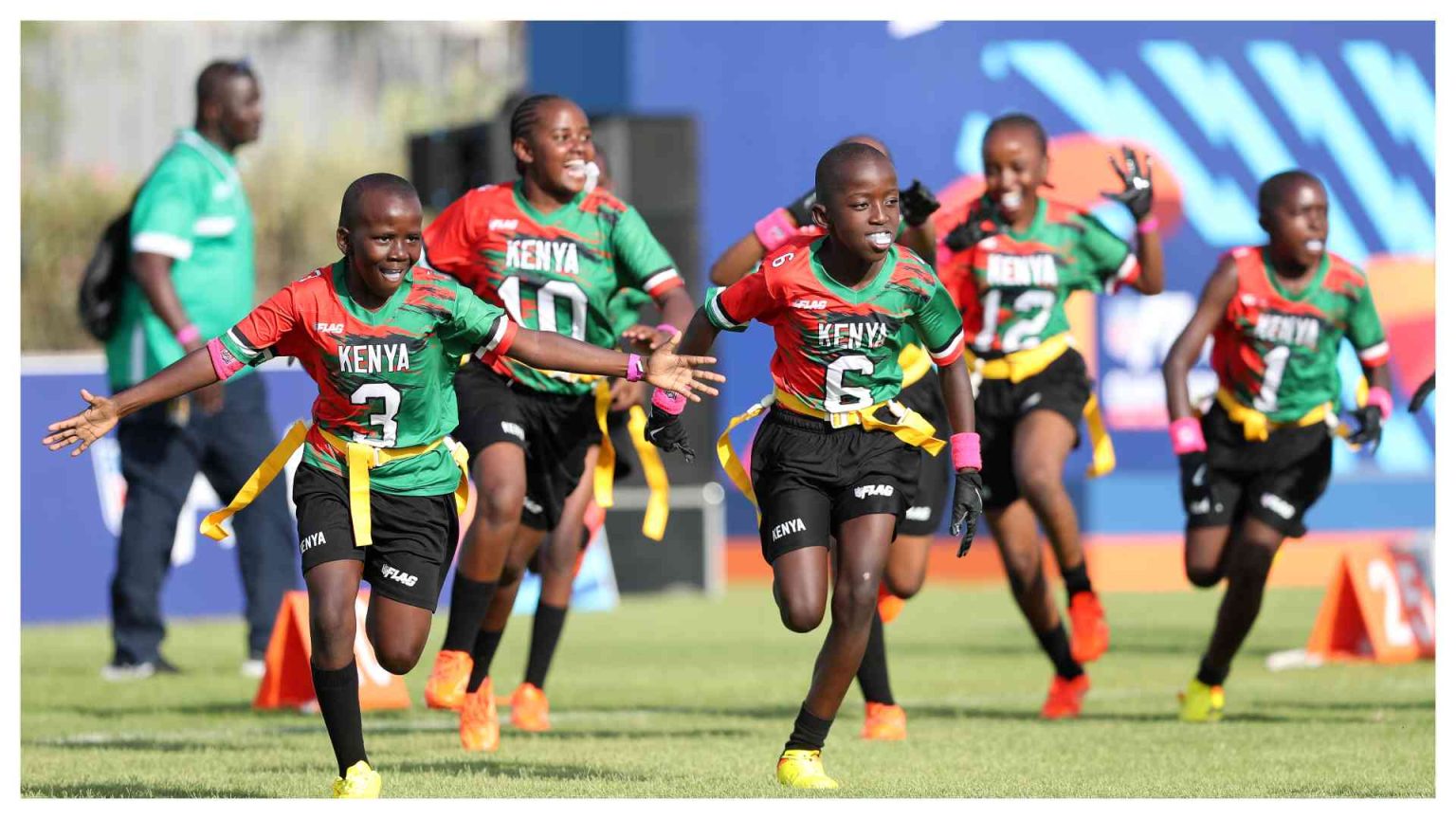 Kenyan youngsters motivated by impressive show at NFL Flag tournament