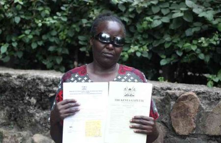 Kiambu woman claims life in danger over land row