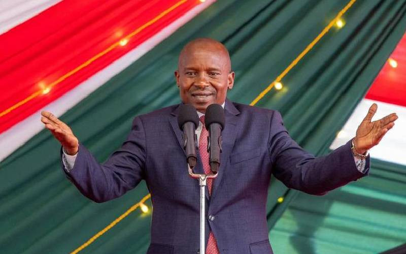 Kindiki hits out at opposition over plan to scrap SHA Kindiki hits out at opposition over plan to scrap SHA