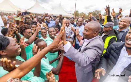 Kindiki meets MPs amid by-election, unity push