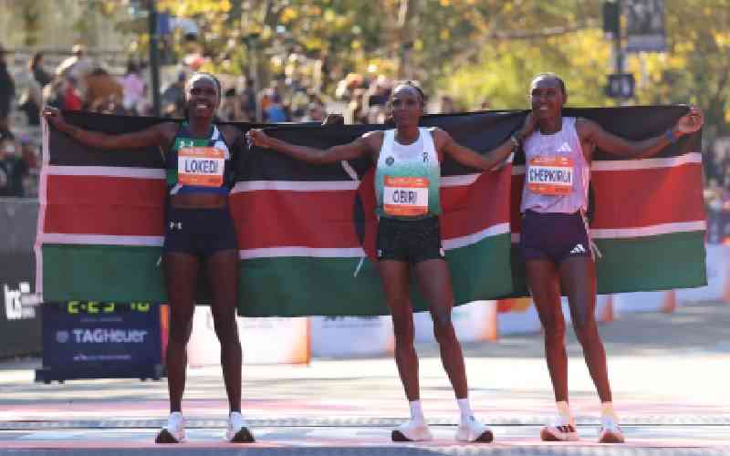 Kipruto, Obiri seal Kenyan double at New York Marathon Kipruto, Obiri seal Kenyan double at New York Marathon