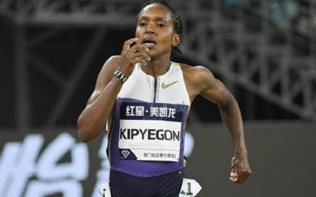Kipyegon aims at being first woman to break 4-minute mile barrier
