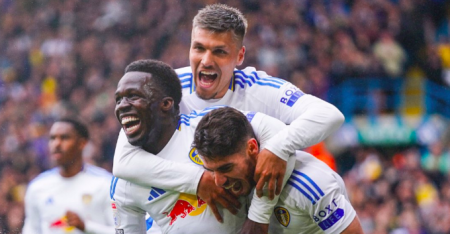 Leeds on brink of Premier League promotion after smashing Stoke