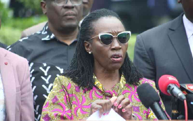 Let’s pity Karua, she is Raila’s biggest orphan Let's pity Karua, she is Raila's biggest orphan