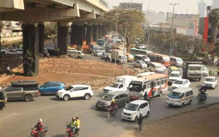 Match day gridlock: Traffic diverted for football action