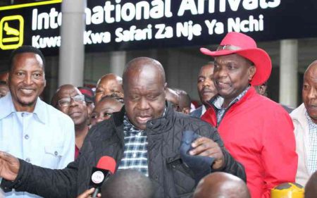 Matiang'i bounces back from hiatus, but won't just yet declare ambition