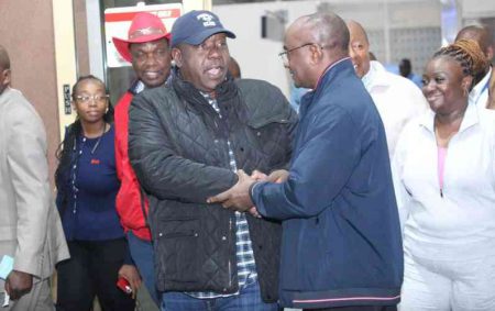 Matiang'i jets back to the country amid speculation over his presidential ambitions