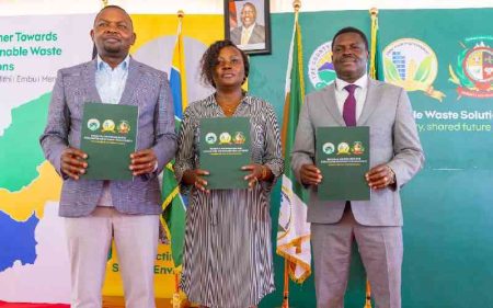 Meru, Embu and Tharaka Nithi counties sign deal on joint waste management