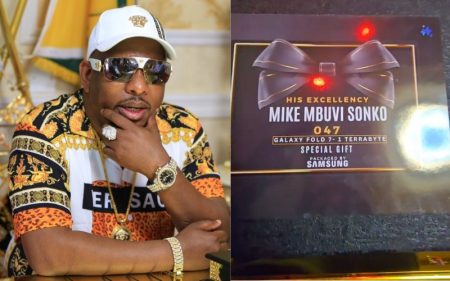 Mike Sonko gifted Sh300,000 phone, buds in surprise gesture