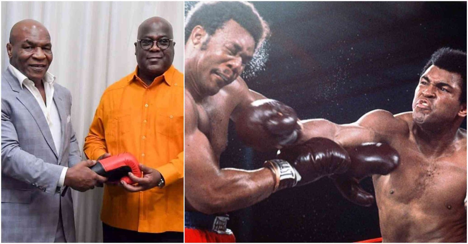 Mike Tyson in Congo for 50th anniversary of Muhammad Ali, George Foreman's Rumble in the Jungle