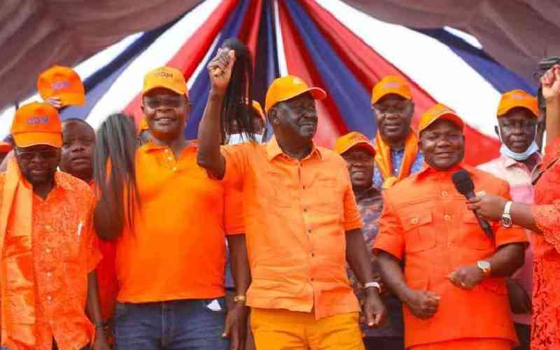 Missing political supremo, the vacuum disturbing ODM, away from Ruto's hand Missing political supremo, the vacuum disturbing ODM, away from Ruto's hand