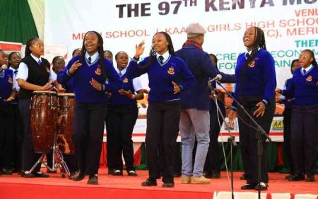 Moi Girls shine as curtain falls on rip-roaring music festival in Meru