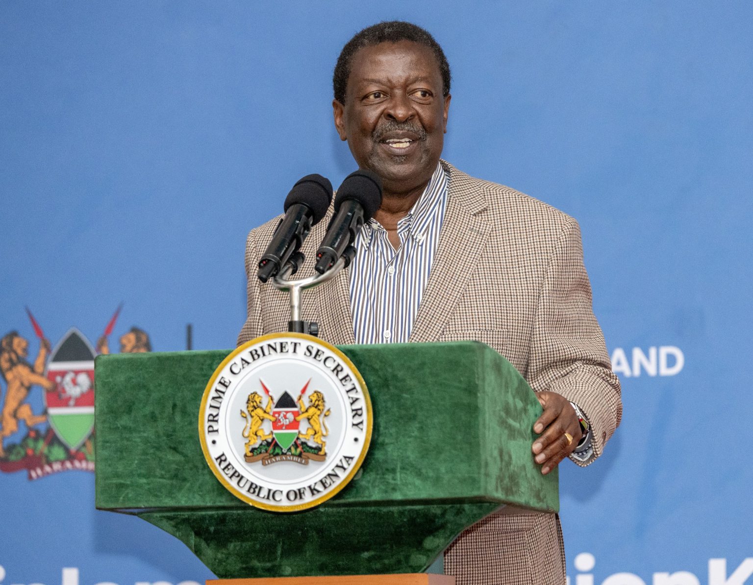 Mudavadi rallies diplomats at Wellness Day, pushes for a stronger, homegrown foreign service