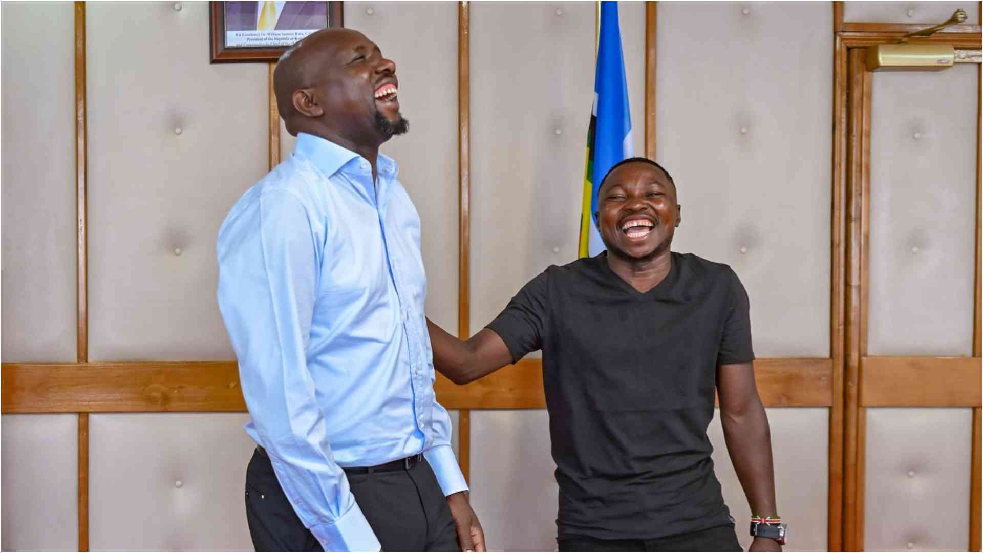 Murkomen meets Papa Lewiso of viral ‘amevaa pencil’ TikTok video Murkomen meets Papa Lewiso of viral 'amevaa pencil' TikTok video