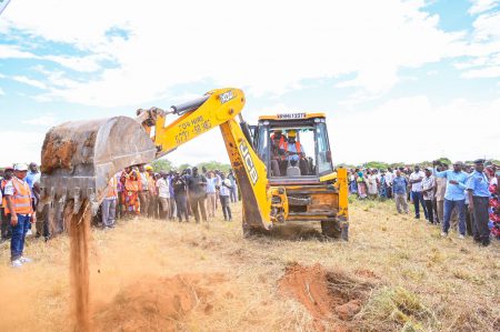 Mvurya breaks ground for the first Modern Sports Academy in Kwale