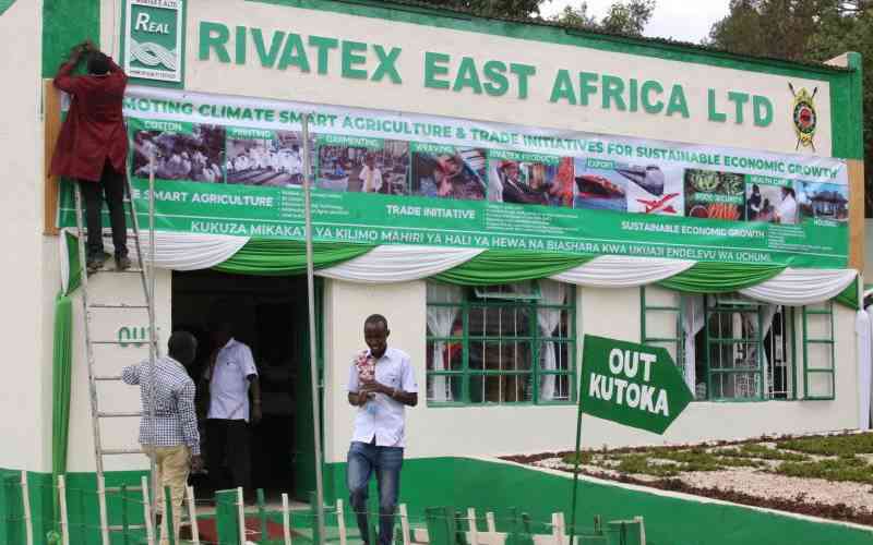 New investor to pump Sh2.6b into Rivatex, hire more workers New investor to pump Sh2.6b into Rivatex, hire more workers
