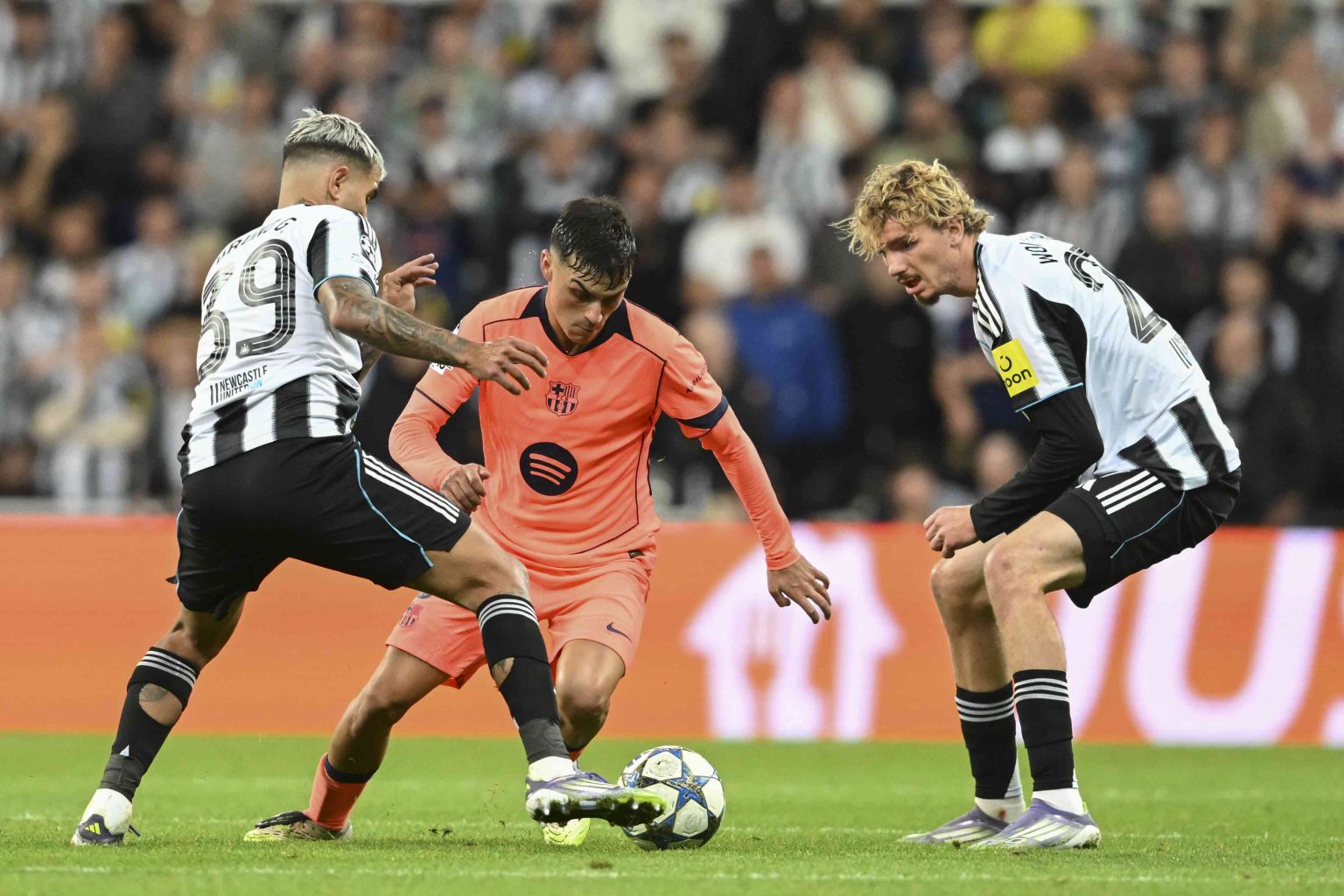 Newcastle eye history in Champions League clash with Barcelona