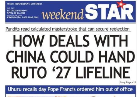 News Brief: How deals with China could hand Ruto 2027 lifeline
