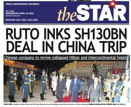 News brief: Ruto inks Sh130bn deal in China trip