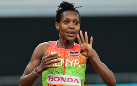 No time to rest for Kipyegon yet as she heads to New York
