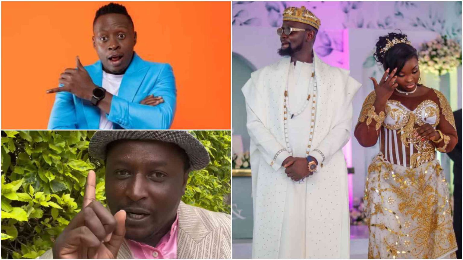 Obinna, Terence Creative tell off Nyako over her criticism of Prince Indah's posh wedding