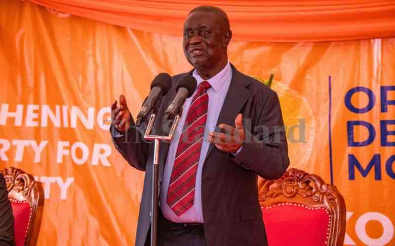 Oburu Oginga to leave hospital soon – ODM Oburu Oginga to leave hospital soon - ODM