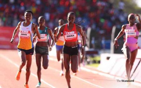 Odira shines as Omanyala is stunned in Kip Keino Classic