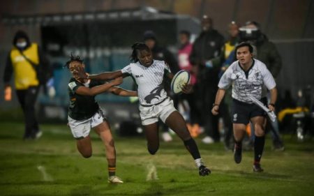 Okello bags hat-trick as Kenya hammer Ivory Coast in Rugby Africa Women's 7s