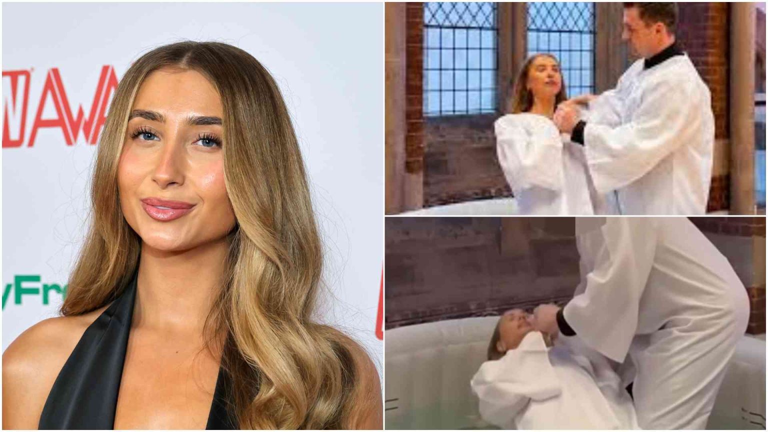 OnlyFans star, who slept with 1000 men in a day, finds faith in second baptism OnlyFans star, who slept with 1000 men in a day, finds faith in second baptism