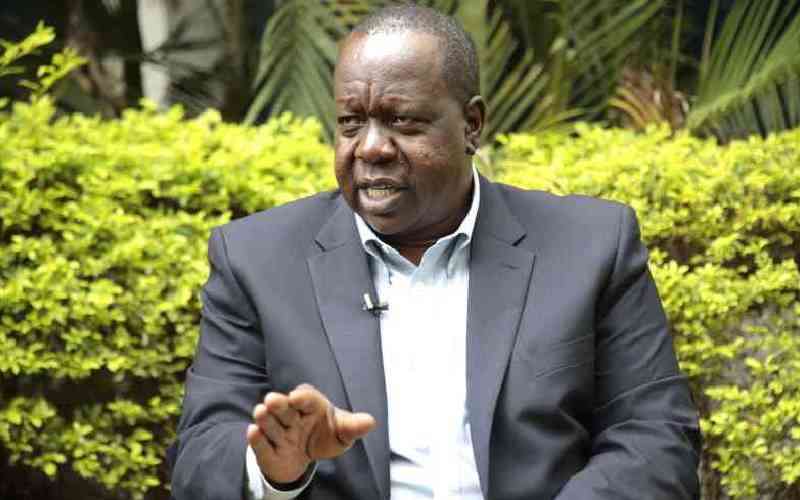 Opposition leaders must stop tarnishing Matiang’i’s name Opposition leaders must stop tarnishing Matiang'i's name