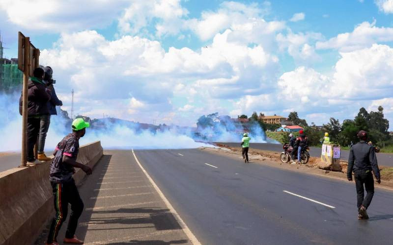 Opposition leaders say Kenya risks sliding into anarchy over rising goonism Opposition leaders say Kenya risks sliding into anarchy over rising goonism