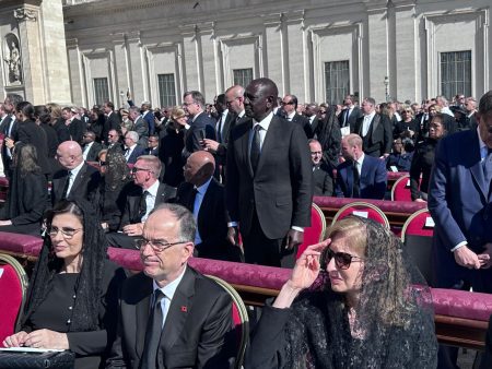 [PHOTOS] President Ruto at Pope Francis' burial in Vatican