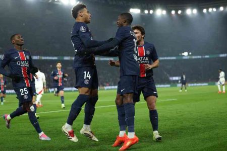 PSG hope to have Dembele firing against Arsenal today