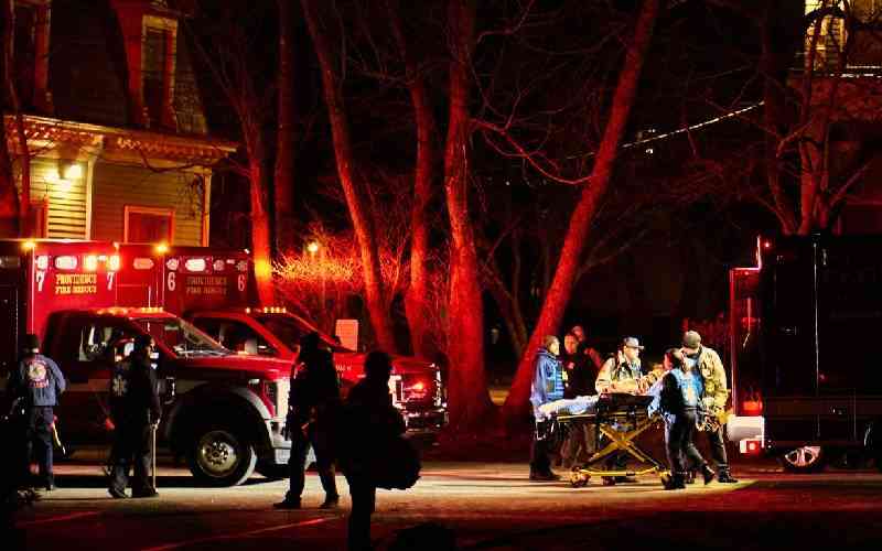 Police hunt gunman who killed two at US university Police hunt gunman who killed two at US university
