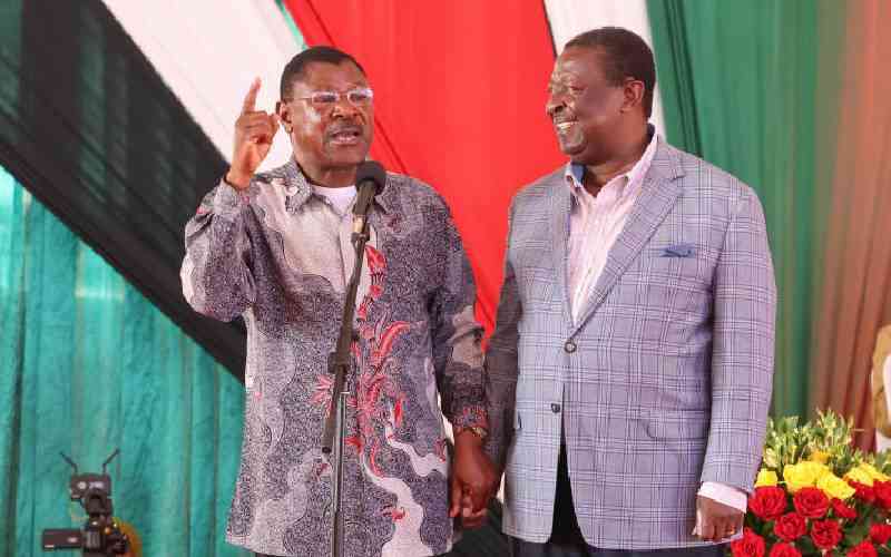 Powerful yet powerless: Mulembe revolt tests Mudavadi, Wetang'ula grip on Western Powerful yet powerless: Mulembe revolt tests Mudavadi, Wetang'ula grip on Western